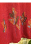 Pure wool embroidery sweater