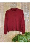 Pure cashmere embroidery sweater