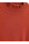 Pure cashmere embroidery sweater