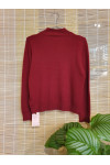 Pure cashmere embroidery sweater