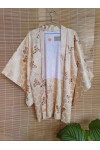 Vintage kimono floral pattern