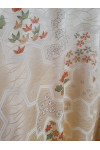 Vintage kimono floral pattern